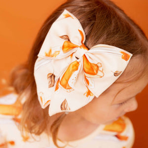 Baby Kids Bamboo Pajamas — Easy As Pie Woven Alligator Clip — Image 1
