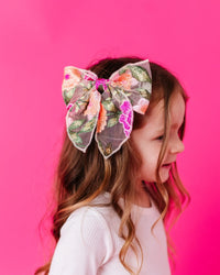 Baby Kids Bamboo Pajamas — Fairy Tulle Alligator Clip — Image 1