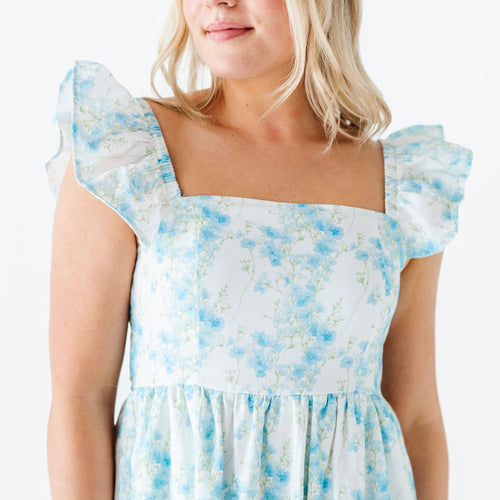 Forget Me Not Tie Waist Women's Dress - PREORDER - Image 2 - Bums & Roses