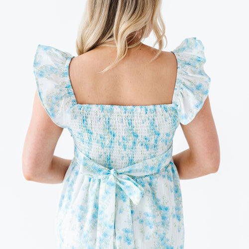 Forget Me Not Tie Waist Women's Dress - PREORDER - Image 5 - Bums & Roses