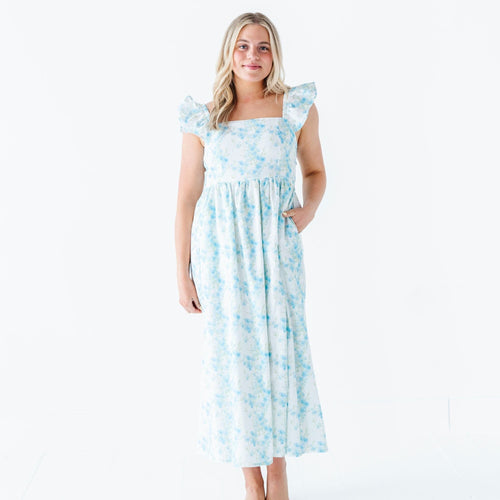 Forget Me Not Tie Waist Women's Dress - PREORDER - Image 1 - Bums & Roses