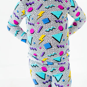 Baby Kids Bamboo Pajamas — Fresh Prints of Bel-Air Two-Piece Pajama Set - Long Sleeves — Image 1