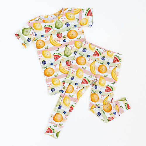 Fruit for Thought Two-Piece Pajama Set - Image 2 - Bums & Roses