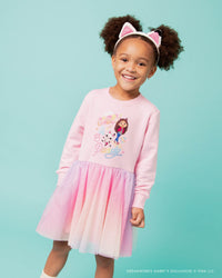 Baby Kids Bamboo Pajamas — Gabby's Dollhouse™ Gabby & Pandy Tulle Dress — Image 1