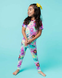 Baby Kids Bamboo Pajamas — Gabby's Dollhouse™ Short Sleeve Pajama Set — Image 1
