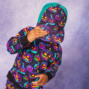 Baby Kids Bamboo Pajamas — Glow Getter Hat — Image 1