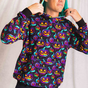 Baby Kids Bamboo Pajamas — Glow Getter Adult Unisex Hoodie — Image 1