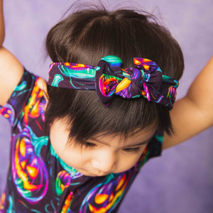 Baby Kids Bamboo Pajamas — Glow Getter Headwrap — Image 1