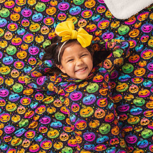 Baby Kids Bamboo Pajamas — Glow Hard or Glow Home Bum Bum Blanket - Plush — Image 1
