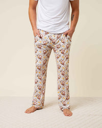 Baby Kids Bamboo Pajamas — Go Bananas Men's Pajama Pants — Image 1