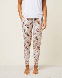 Baby Kids Bamboo Pajamas — Go Bananas Women's Pants — Image 1