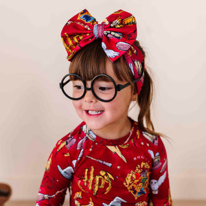 Bums & Roses - Baby & Kids Bamboo Pajamas - PRESALE - Harry Potter™ Biggie Bow - Image 1