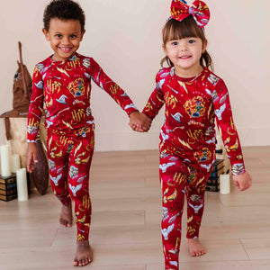 Bums & Roses - Baby & Kids Bamboo Pajamas - PRESALE - Harry Potter™ Two-Piece Pajama Set - Image 1