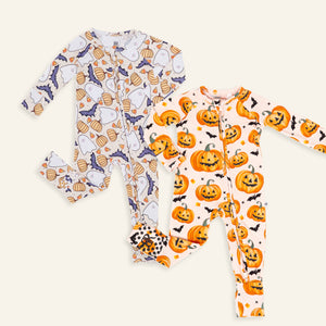 Hide and Ghost Seek & Pumpkin About You Convertible Romper Bundle