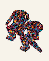 Baby Kids Bamboo Pajamas — I Haunt It That Way Pajama Set 2-Pack Bundle — Image 1