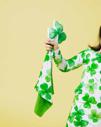 Baby Kids Bamboo Pajamas — Happy Go Lucky Lovey — Image 1