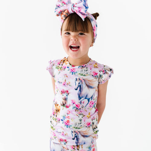 Hay Girl, Hay Two-Piece Pajama Set - Image 3 - Bums & Roses