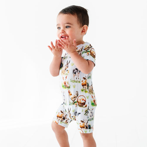 Herd It Here First Shortie Romper - Image 5 - Bums & Roses