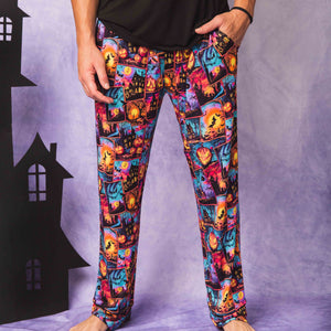 Baby Kids Bamboo Pajamas — I Haunt It That Way Men's Pajama Pants — Image 1