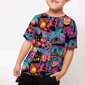 Baby Kids Bamboo Pajamas — I Haunt It That Way T-Shirt — Image 1