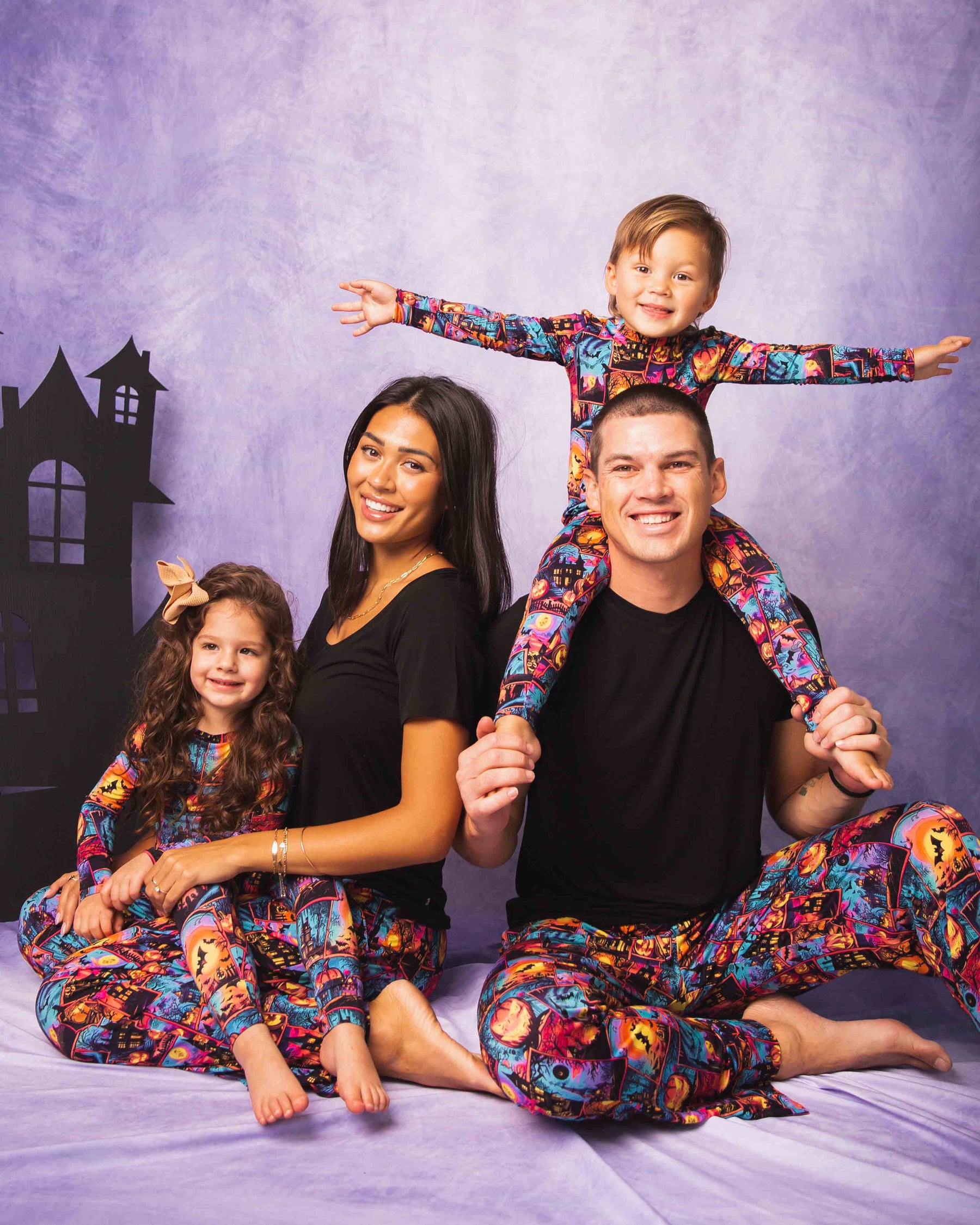 Baby Kids Bamboo Pajamas — I Haunt It That Way Women’s Wide Leg Pants — Image 5
