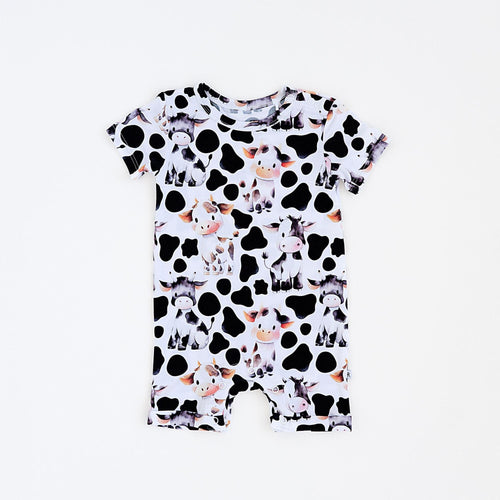 In a Good Moo-D Shortie Romper - Image 2 - Bums & Roses