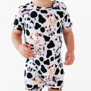 In a Good Moo-D Shortie Romper - Image 1 - Bums & Roses