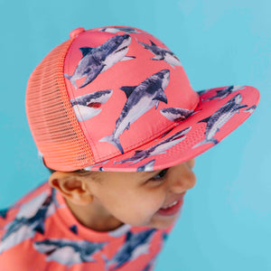 Baby Kids Bamboo Pajamas — Jaws Dropping Hat — Image 1