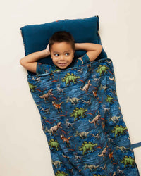 Baby Kids Bamboo Pajamas — Jurassic World™ Sleeping Bag — Image 1