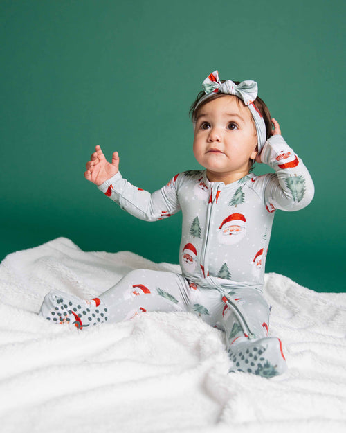Baby Kids Bamboo Pajamas — Just BeClause Bum Bum Blanket - Plush — Image 9