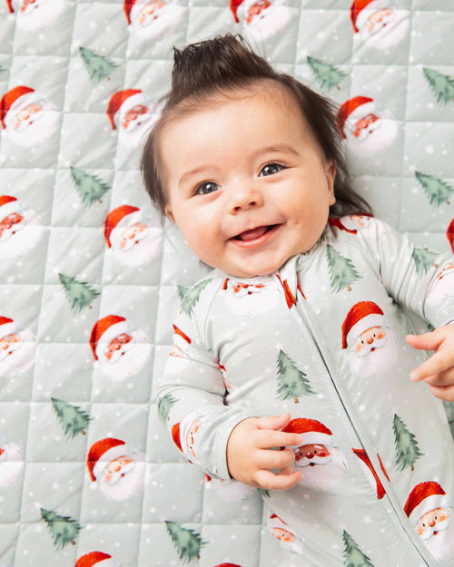 Baby Kids Bamboo Pajamas — Just BeClause Convertible Romper — Image 13