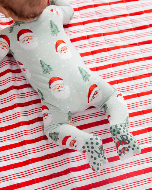 Baby Kids Bamboo Pajamas — Just BeClause Convertible Romper — Image 15