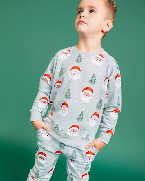Baby Kids Bamboo Pajamas — Just BeClause Jogger Set — Image 13