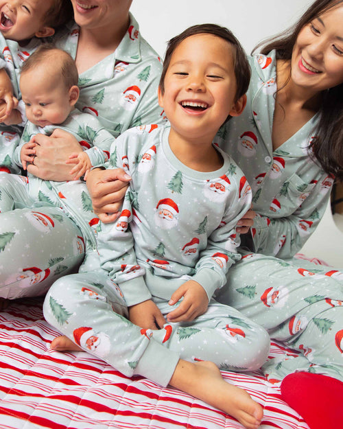 Baby Kids Bamboo Pajamas — Just BeClause Jogger Set — Image 5