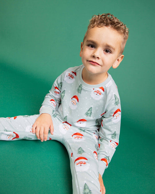 Baby Kids Bamboo Pajamas — Just BeClause Jogger Set — Image 7