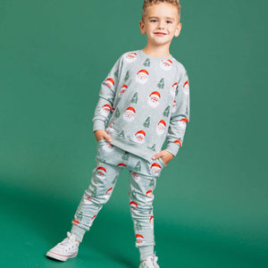 Baby Kids Bamboo Pajamas — Just BeClause Jogger Set — Image 1