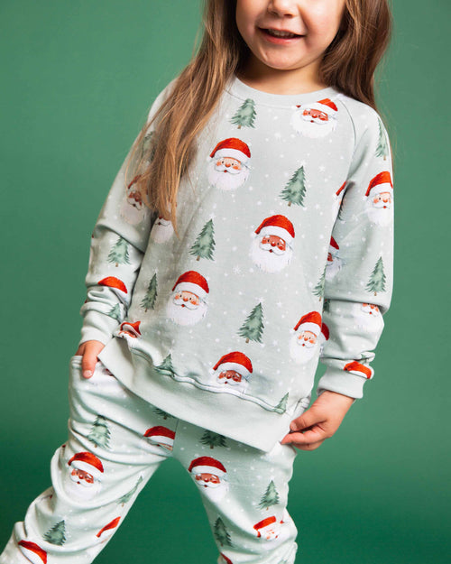 Baby Kids Bamboo Pajamas — Just BeClause Jogger Set — Image 10