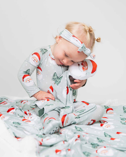 Baby Kids Bamboo Pajamas — Just BeClause Lovey — Image 4