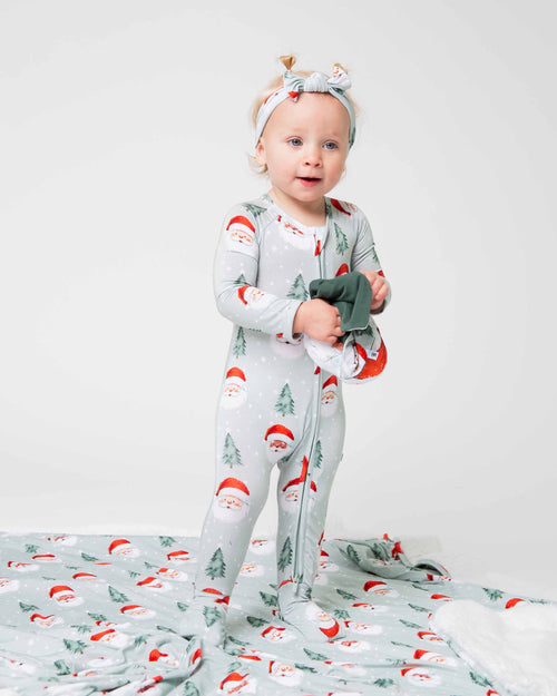 Baby Kids Bamboo Pajamas — Just BeClause Lovey — Image 5