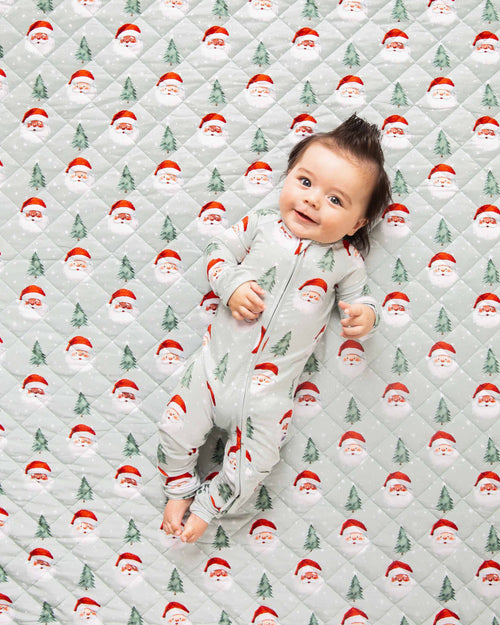 Baby Kids Bamboo Pajamas — Just BeClause Quilted Bum Bum Blanket - Adult — Image 1