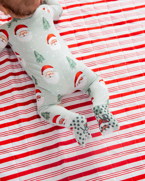 Baby Kids Bamboo Pajamas — Just BeClause Quilted Bum Bum Blanket - Adult — Image 10