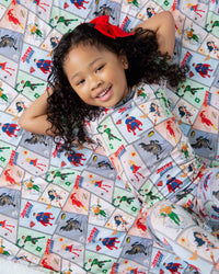 Baby Kids Bamboo Pajamas — Justice League™ Bum Bum Blanket - Plush — Image 1