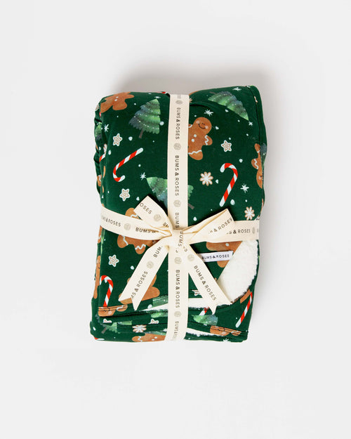 Baby Kids Bamboo Pajamas — Bake it Happen Bum Bum Blanket - Plush — Image 3