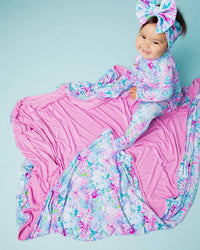Baby Kids Bamboo Pajamas — Lei'd Back Bum Bum Blanket — Image 1