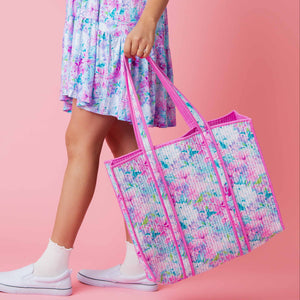Baby Kids Bamboo Pajamas — Lei'd Back Women's Tote Bag — Image 1