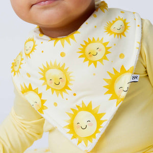 Baby Kids Bamboo Pajamas — Little Sunshine Bib — Image 1