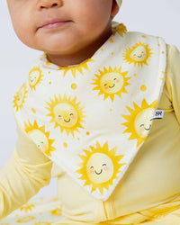 Baby Kids Bamboo Pajamas — Little Sunshine Bib — Image 1