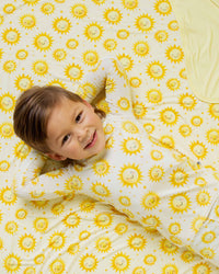 Baby Kids Bamboo Pajamas — Little Sunshine Bum Bum Blanket — Image 1