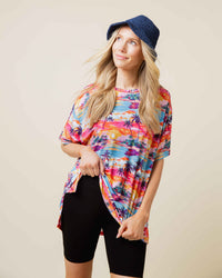 Baby Kids Bamboo Pajamas — Long Time No Sea Women's Oversized T-Shirt — Image 1