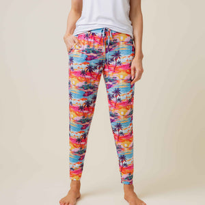 Baby Kids Bamboo Pajamas — Long Time No Sea Women's Pants — Image 1